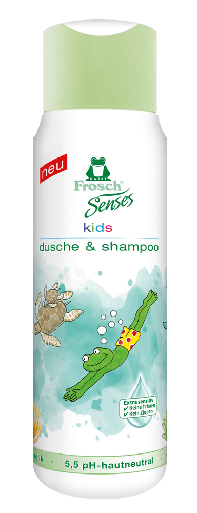 Frosch EKO Senses Sprchový gél a šampón pre deti 300 ml